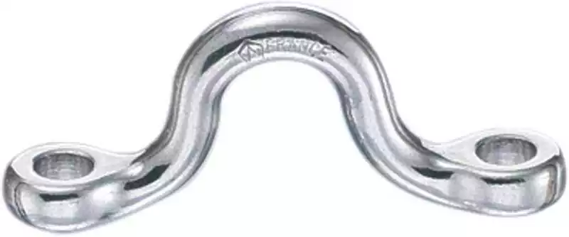 Etrier Pontet forgé inox passage 10mm Hauteur passage 13mm 