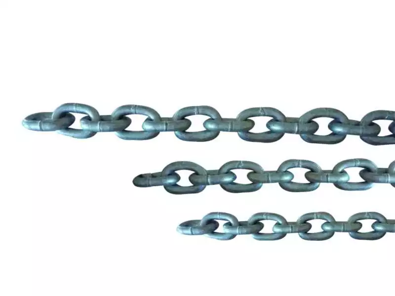 Chaîne galvanisé G40 calibrée ISO 10mm Longueur 60M