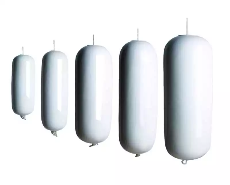 Pare-battage cordage traversant 25X68cm Blanc