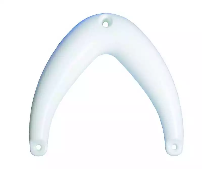 Défense d'étrave blanc Grand Modèle Largeur intérieure 41cm Haut intérieure 37cm