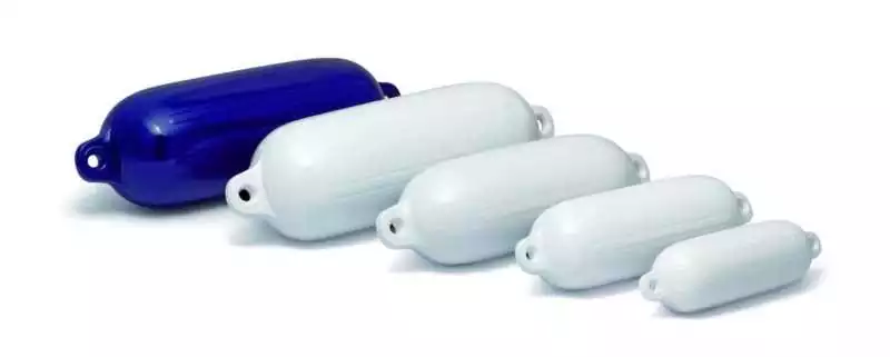 Pare-battage cylindrique Blanc Longueur 58cm Diamètre 17cm