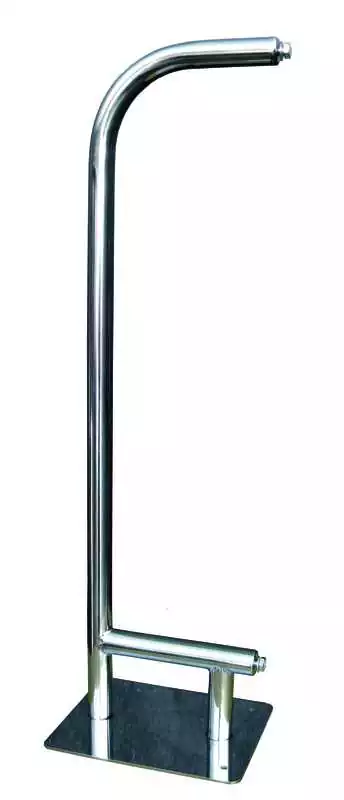 Support de réflecteur radar Inox Echomax 230 montage sur pont