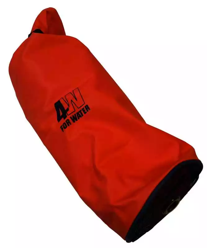 Ligne de jet pour bouée couronne dans un sac PVC
