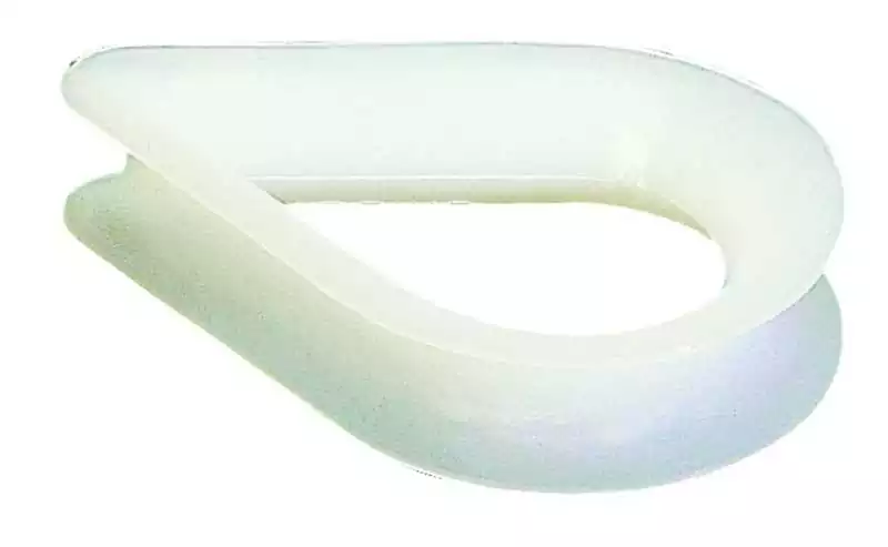 cosse coeur en nylon cordage 6mm