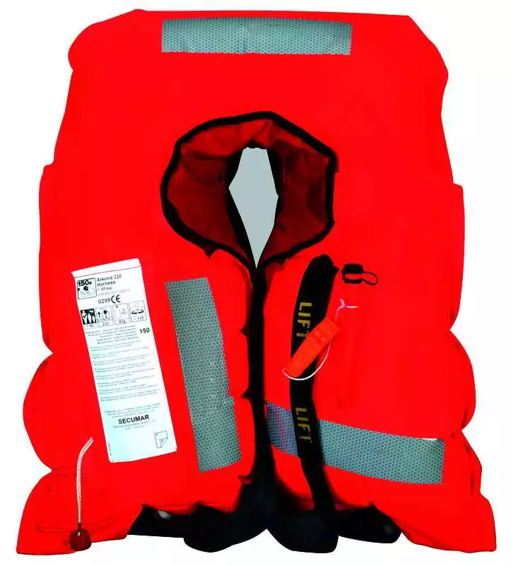 GILET ARKONA 220 HARN BLEU/RGE