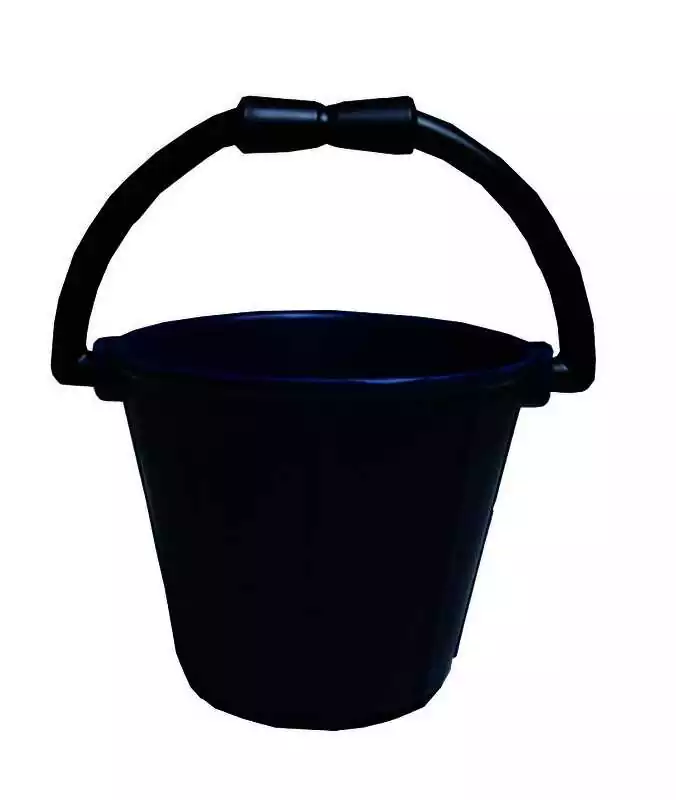 Seau souple 7 Litres en PVC rotomoulé Aucune partie agressive pour la coque