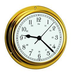 Montre Horloge laiton cadran diamètre 130 mm