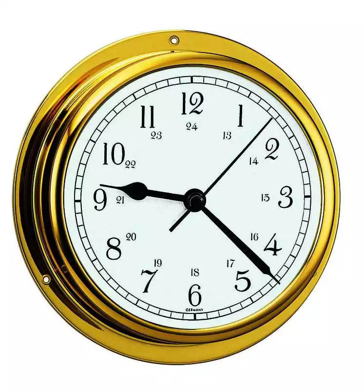 Montre Horloge laiton cadran diamètre 130 mm