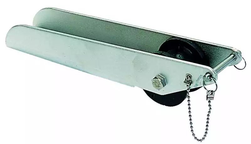 Davier inox fixe Platine 150 x 80 mm Longueur 300 mm ancre 10 kg