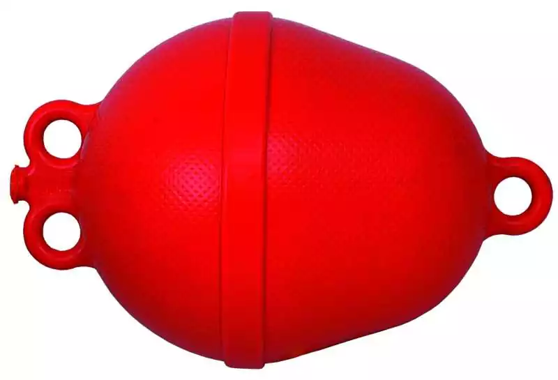 Bouée poire Orange Diamètre 250mm Longueur 390 mm