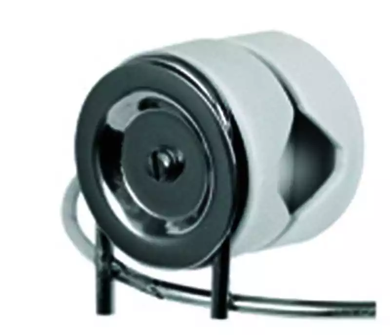 Attache inox support pare battage avec balcon tubes diamètres 25-30mm
