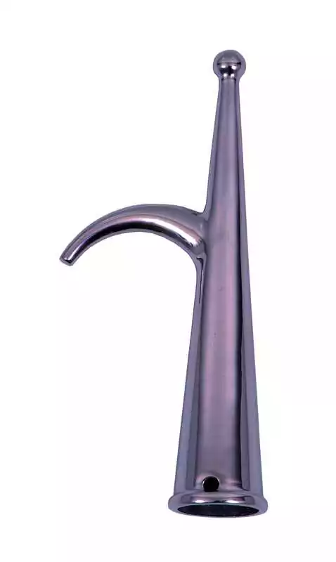 Croc de gaffe inox marine tube diamètre 30 mm