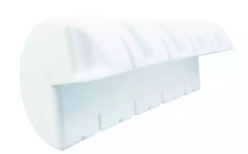 Défense de quai Blanc dimensions 100 X 24 X 24 cm
