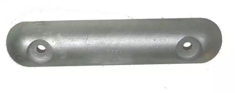 Anode alu à boulonner 450g Dimensions 150 x 60mm Entraxe 80mm