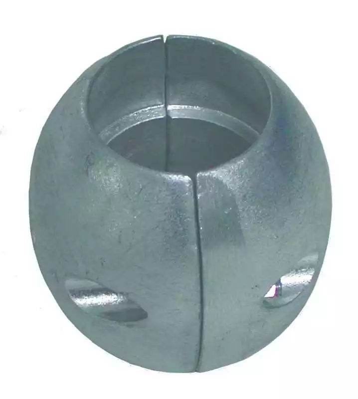 Anode noix d'arbre Zinc diamètre intérieur 19mm