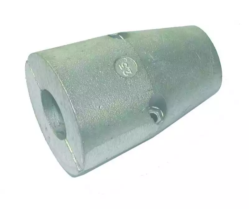 Anode d'arbre profilée conique diamètre intérieur 22mm