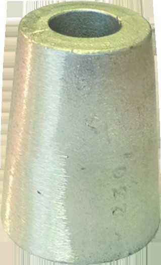 Anode zinc embout d'arbre diamètre 22/25mm