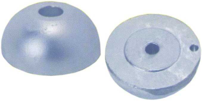 Anode zinc hélice orientable J-Prop diamètre 60mm