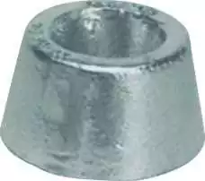 Anode zinc type 8 Vetus diamètre 80mm 1kg