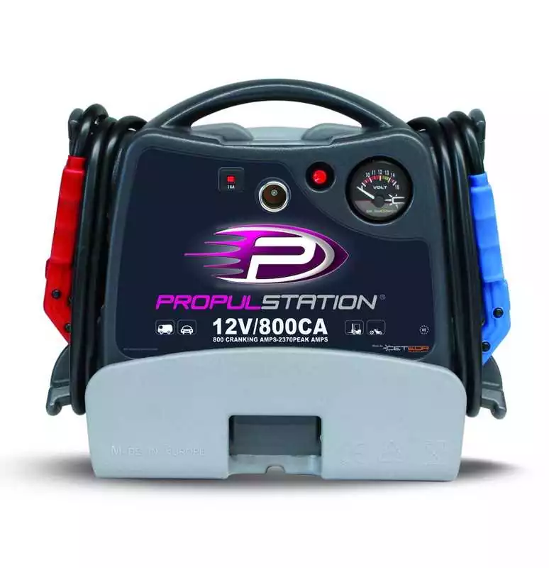 Booster de démarrage 12V 800CA portable avec station de recharge