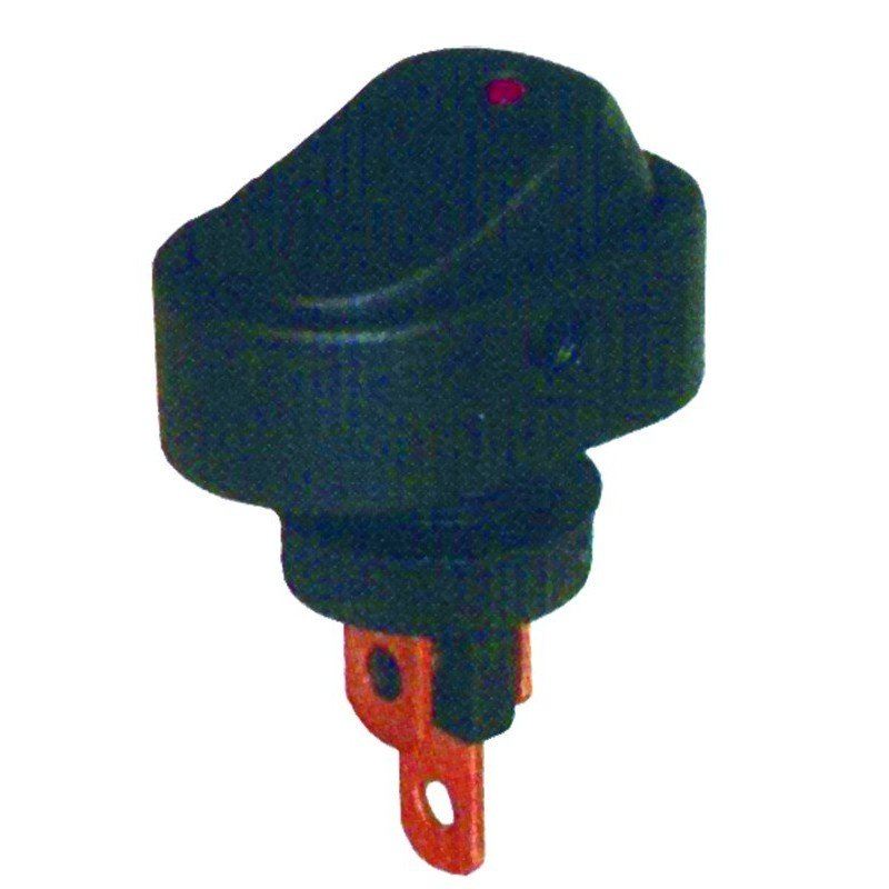 Mini Interrupteur à bascule ON-OFF avec voyant à LED rouge 12V 16A