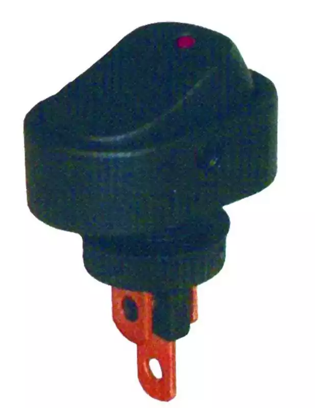 Mini Interrupteur à bascule ON-OFF avec voyant à LED rouge 12V 16A