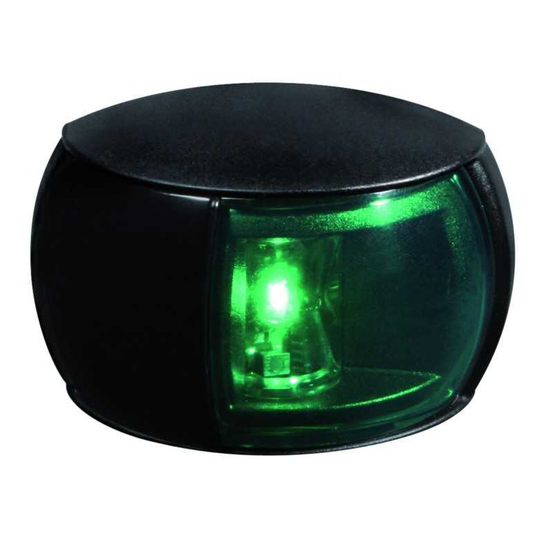 Feux Compact LED noir 2NM tribord 112.5 degrés vert