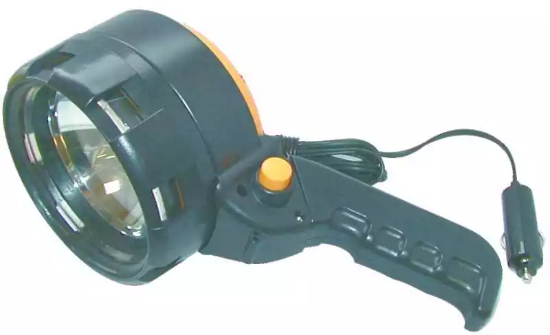 Projecteur à main halogène 12V poignée amovible 12V 55W avec prise allume cigare