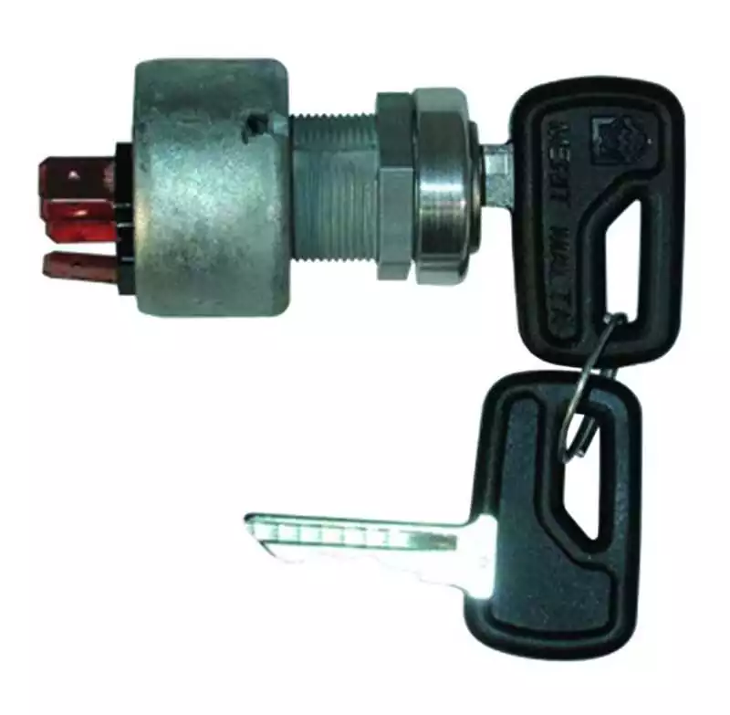 Contacteur à clef 2 positions 15A maxi en 12V