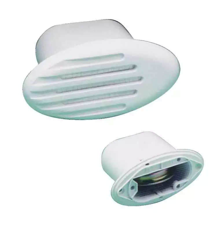 Avertisseur compact à encastrer électrique 12V 4A 107 dBH Longueur 84 mm