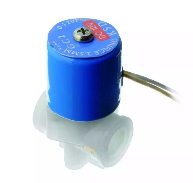 Electrovanne 12V pour circuit d'eau du bateau lave glace