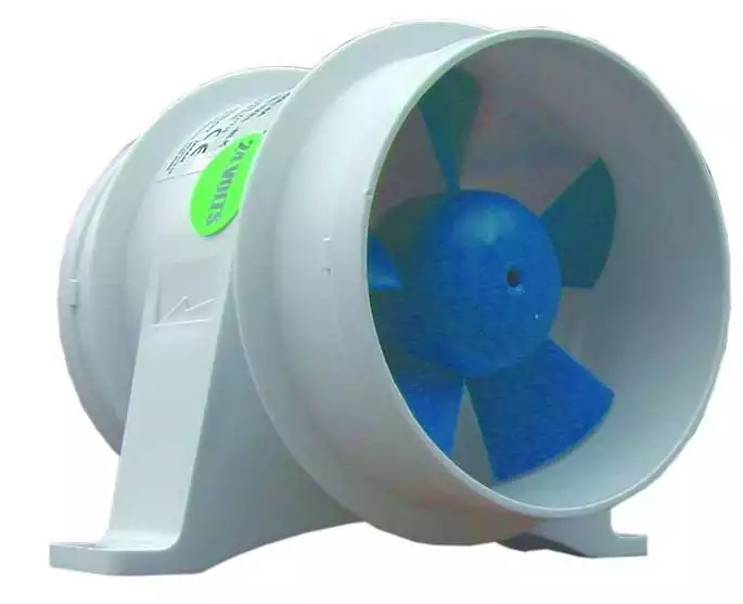Ventilateur extracteur en ligne 3,8 m3/mn 12V