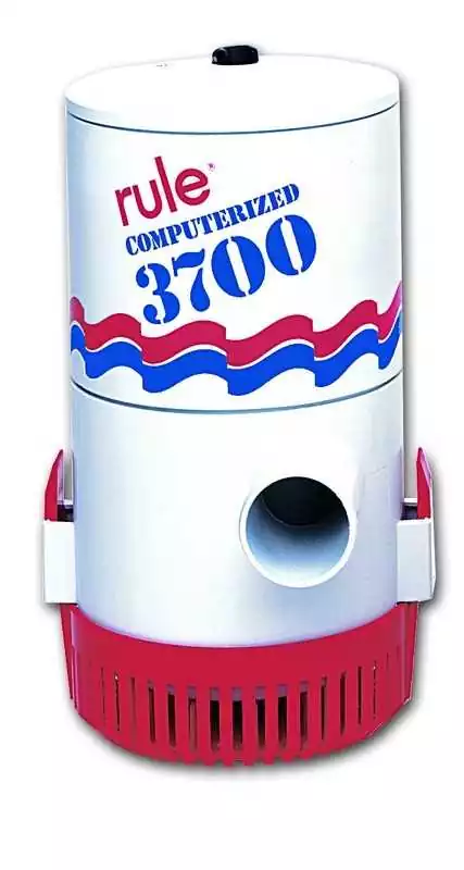 Pompe de cale débit 13200 L/H 12V Automatique sortie 38 mm 25 Ampères