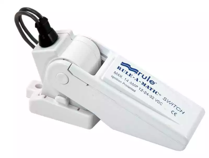 Contacteur à flotteur 12/24V pour pompe de cale 7/14A
