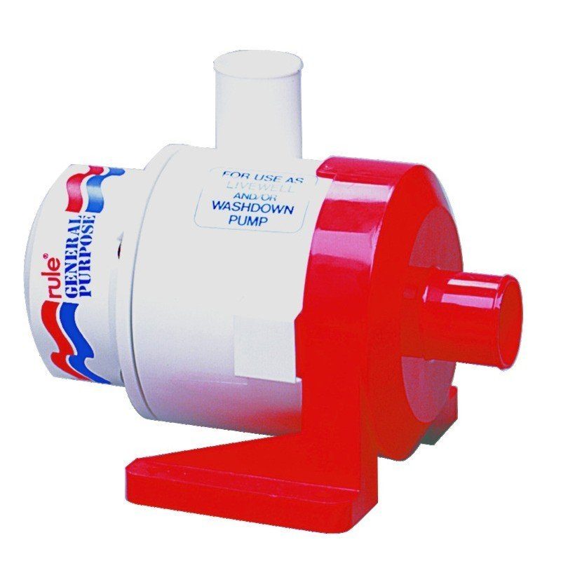 Pompe à eau basse pression 14380 L/H 12V diamètre sortie 38 mm