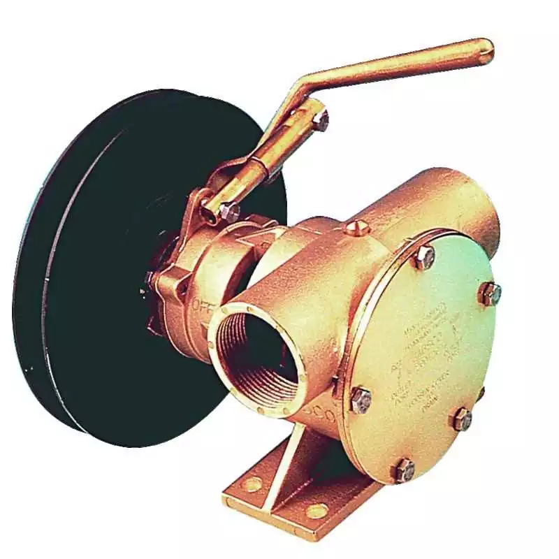 Pompe à embrayage manuel débit 16 000 L/h sortie 2'' Brides FLG Pompe à embrayage manuel débit 16 000 L/h sortie 2'' Brides FLG