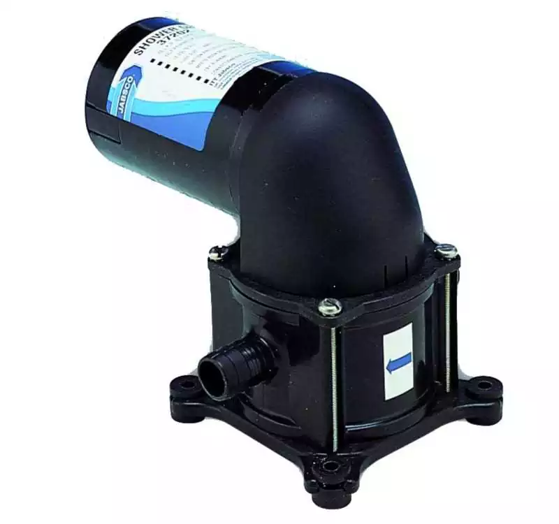 Pompe de vidande de douche 12V débit 13L/m auto amorçante jusqu'à 2m
