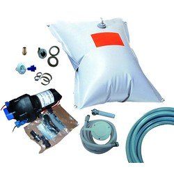 Kit complet de douche réservoir souple 55 Litres groupe d'eau Par-Max 1.9 12 volt