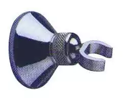 Support réglable pour douchette chromé