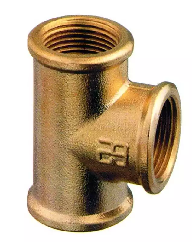 Raccord en Té Laiton Femelle 1/4" 8/8/8mm