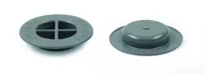 Bouchon pour base encastrable 64025 Diamètre colonne 60mm Delrin gris