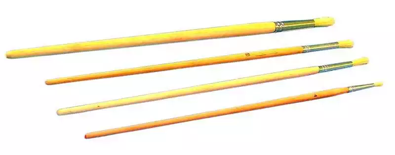 Brosse à tableau ronde 5mm Pinceaux à lettres pures soies