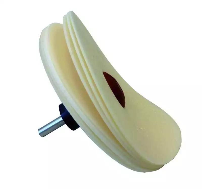 Disque Elimination des adhésifs diamètre 102mm avec vis de montage