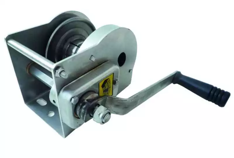 Treuil auto-freiné tout inox capacité de halage 500 kg