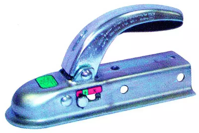 Tête d'attelage tôle pour tube 50 x 50 mm PTC 750 kg