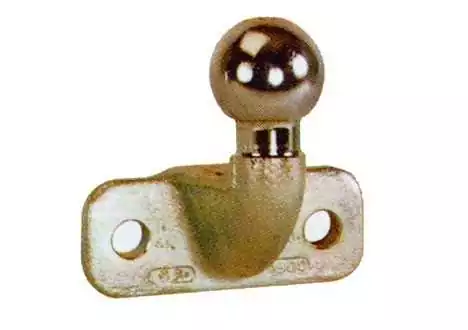 Equerre boule d'attelage diamètre 50 mm traction 3,5 tonnes