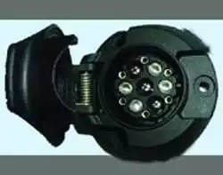 Prise sur socle 13 plots 7 pôles et 6 contacts femelle Charge admissible 20 A/12 V