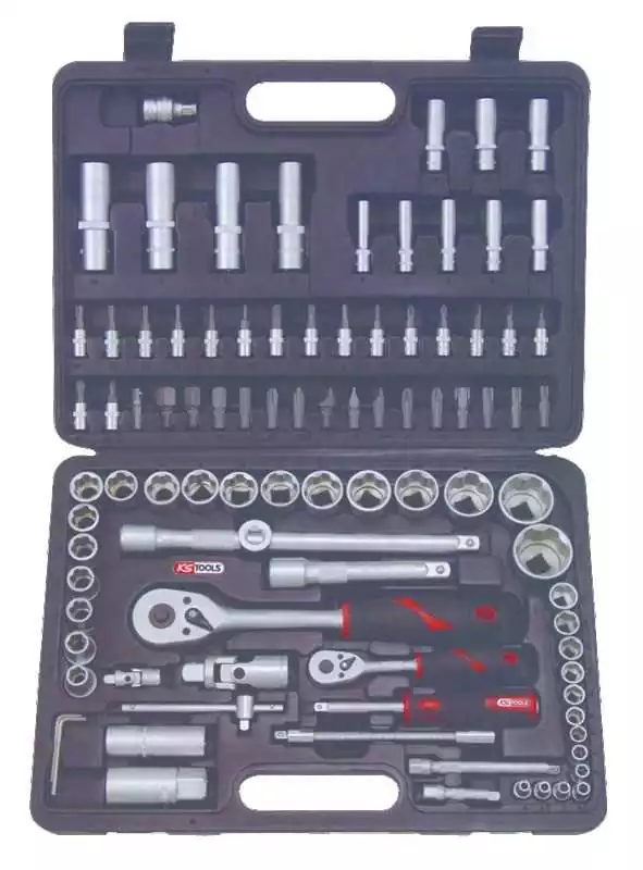 Coffret de douilles F6 1/2" et 1/4"