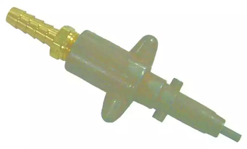 Raccord essence Mercury diamètre 8mm ancien modèle métal 30185A3 côté réservoir