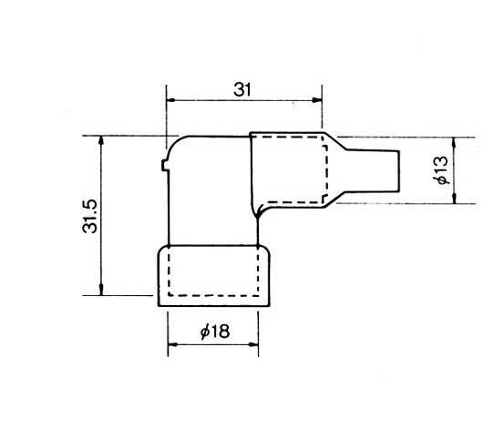 Capuchon de bougie Antiparasite pour 14mm